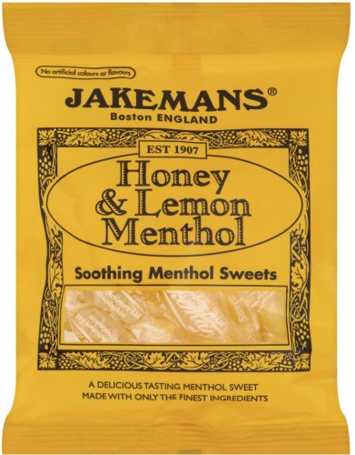 Przejdź do produktu Jakemans Lozenges Honey & Lemon Menthol Sweets 73g