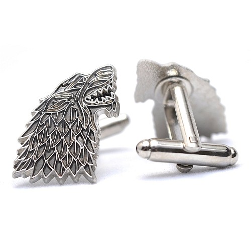 Przejdź do produktu Game Of Thrones Dire Wolf House Stark Sigil Cufflinks