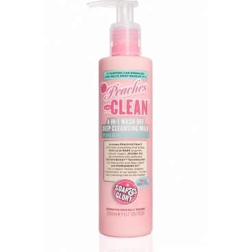Przejdź do produktu Soap & Glory Peaches And Clean Deep Cleansing Milk 200ml
