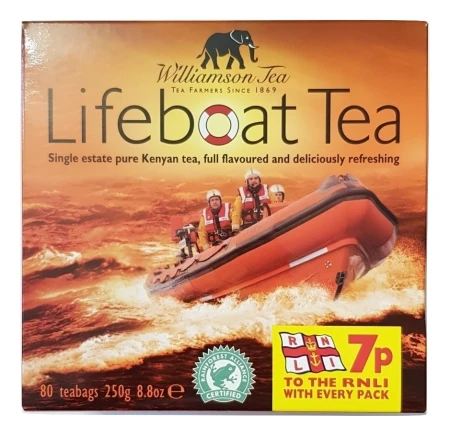 Williamson Tea Lifeboat Single Estate Pure Kenyan Tea 80 Teabags .jpg