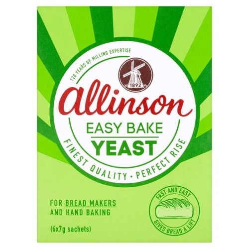 Przejdź do produktu Allinson Easy Bake Yeast 6 x 7g