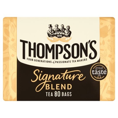 Przejdź do produktu Thompson's Signature Special Tea Blend 80 Tea Bags