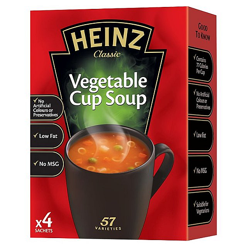 Przejdź do produktu Heinz Vegetable Cup Soup 4 x 19g
