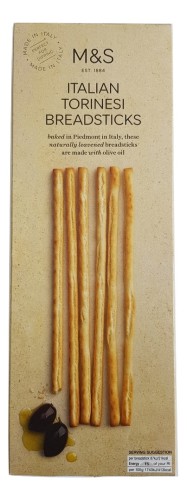 Przejdź do produktu Marks & Spencer Italian Torinesi Breadsticks 125g