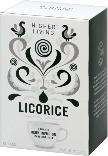 Przejdź do produktu Higher Living Organic Licorice Infusion Caffeine Free 15 bags