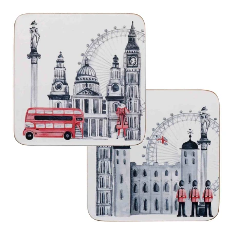 James Sadler Changing of the Guards Coasters, Pack of 4, Boxed.jpg