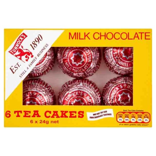 Przejdź do produktu Tunnock's Milk Chocolate Tea Cakes 6 x 24g
