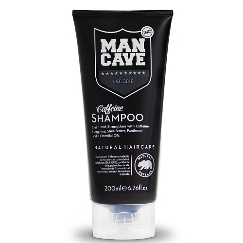 Przejdź do produktu ManCave Clean & Strengthen Natural Caffeine Shampoo 200ml