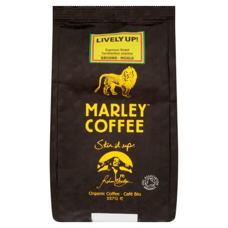 Marley Coffee Organic Espresso Ground Coffee Lively Up 227g.jpg
