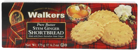 Walkers Stem Ginger Shortbread 175g.jpg