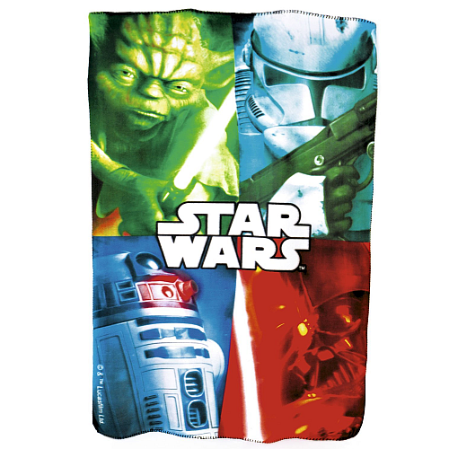 Przejdź do produktu Disney Star Wars Fleece Blanket 100 X 150cm