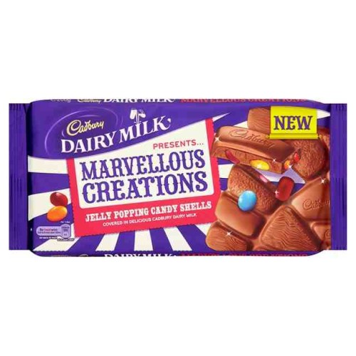 Przejdź do produktu Cadbury Marvellous Creations Jelly Popping Candy 160g