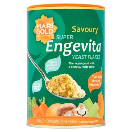 Przejdź do produktu Marigold Super Engevita Yeast Flakes with Vitamin D & B12 100g