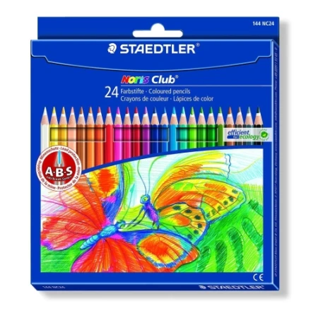 Staedtler Noris Club Colouring Pencils 24 per pack.jpg