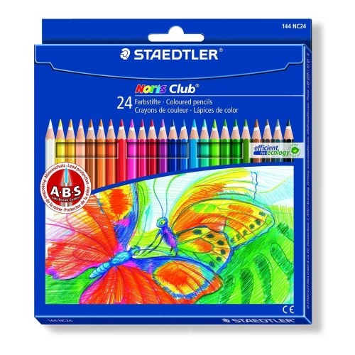 Przejdź do produktu Staedtler Noris Club Colouring Pencils 24 per pack