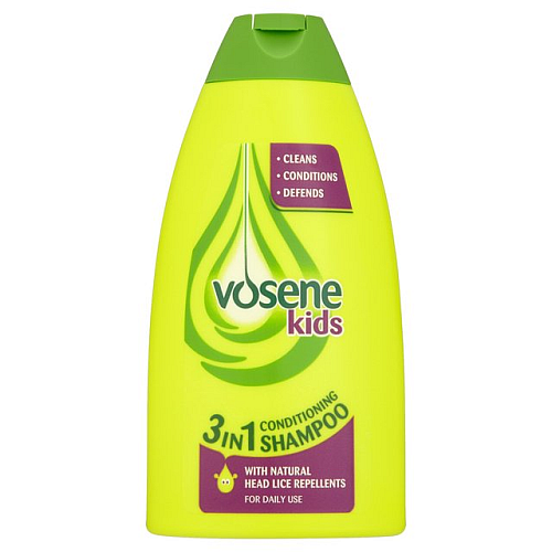 Przejdź do produktu Vosene Kids 3 in 1 Conditioning Shampoo with Lice Repellent 250ml