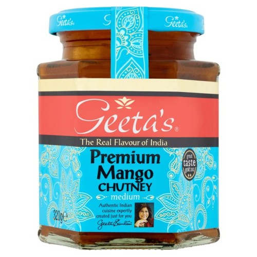 Przejdź do produktu Geeta's Premium Mango Chutney Medium 320g