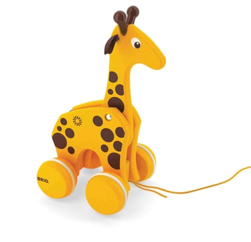 Przejdź do produktu BRIO Pull Along Wooden Giraffe Toy
