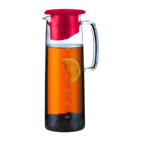 Bodum Biasca Ice Green Tea Jug, 1.2 Litre Red.jpg