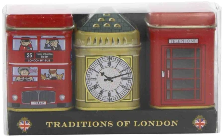 New English Teas Traditions of London Mini Tin Triple Pack Loose Tea 65g.jpg