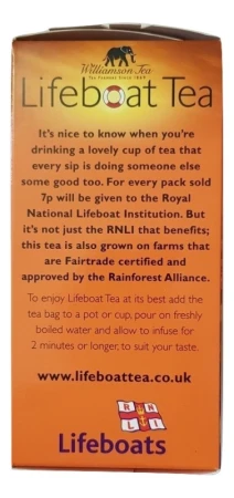 Williamson Tea Lifeboat Single Estate Pure Kenyan Tea 80 Teabags  3.jpg