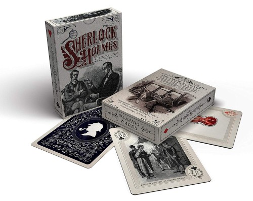 Przejdź do produktu Sherlock Holmes Illustrated Playing Cards