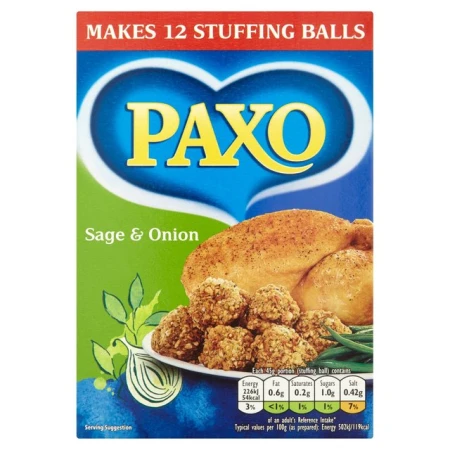 Paxo Sage & Onion Stuffing for Chicken 170g.jpg