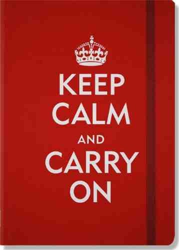 Przejdź do produktu Keep Calm And Carry On Journal appx A5 size