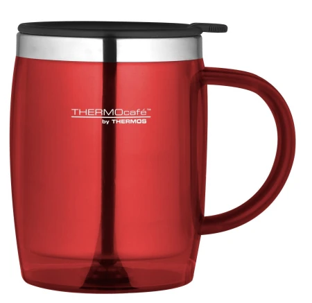 Thermos Thermocafe 0.45 Litre Desktop Mug , Red.jpg
