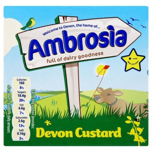 Przejdź do produktu Ambrosia Ready to Serve Devon Custard 500g