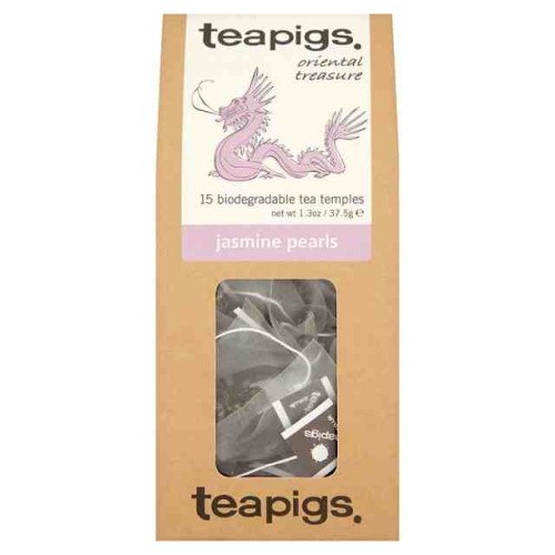 Przejdź do produktu Teapigs Jasmine Pearl Whole Leaf Tea - 15 bags