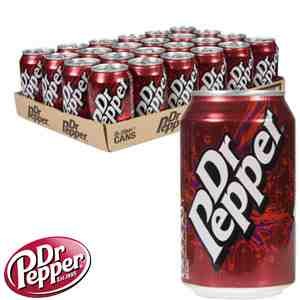 Przejdź do produktu Dr Pepper WHOLE CASE 24 CANS x 330ml