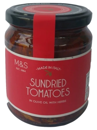 Marks & Spencer Sundried Tomatoes in Olive Oil with Herbs 280g_burned.jpg