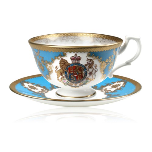 Przejdź do produktu Buckingham Palace Coat of Arms Teacup and Saucer 175ml