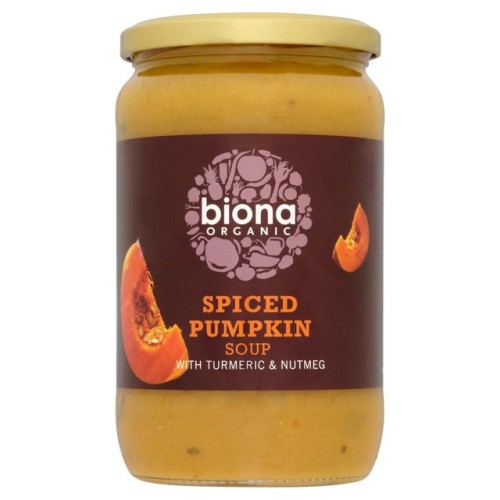 Przejdź do produktu Biona Organic Spiced Pumpkin Soup with Turmeric & Nutmeg 680g