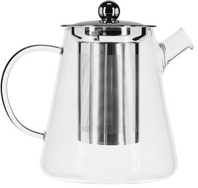 Przejdź do produktu Durable Borosilicate Glass Teapot with Stainless Steel Infuser 1L
