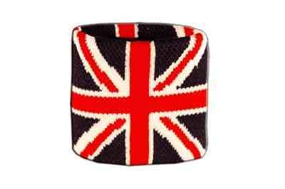Przejdź do produktu Union Jack Wristband - Sweatband 7cm x 8cm