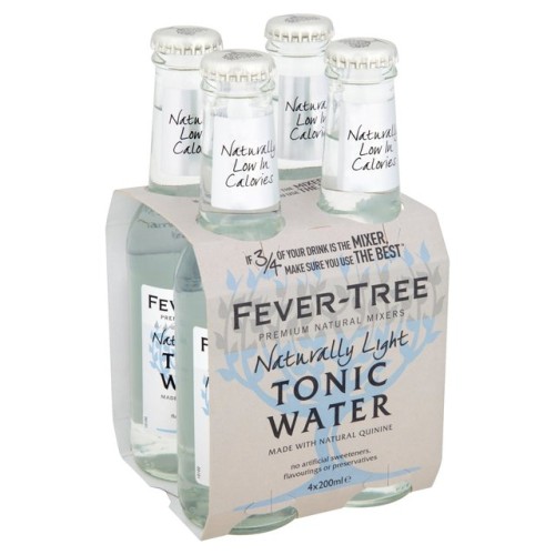 Przejdź do produktu Fever-Tree Naturally Light Tonic Water 4 x 200ml