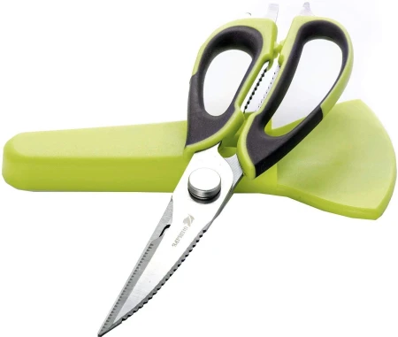 Multipurpose Carbon Steel Kitchen Scissors with Magnetic Holder.jpg