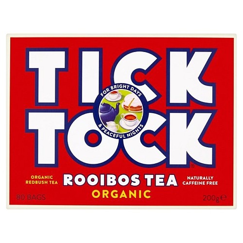 Przejdź do produktu Tick Tock Organic Rooibos Redbush Tea 80 per pack