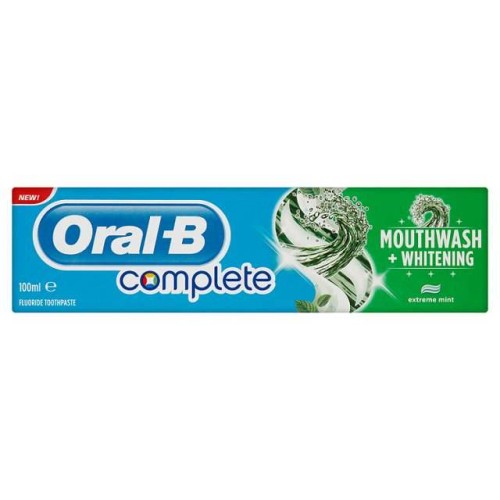 Przejdź do produktu Oral-B Toothpaste Complete Mouthwash & Whitening 100ml
