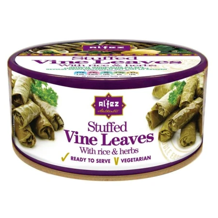 Al'Fez Stuffed Vine Leaves With Rice & Herbs 280g.jpg