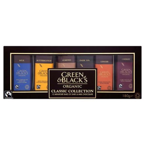 Przejdź do produktu Green & Black's Organic Classic Miniatures Collection 180g