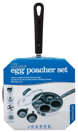 Kitchen Craft Aluminium Coated Carbon Steel Four Hole Egg Poacher 3.jpg