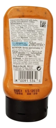 Marks & Spencer Spicy Cajun Mayo 280ml 2.jpg
