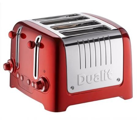 Przejdź do produktu Toster Dualit 46202 na 4 kanapki, kolor czerwony