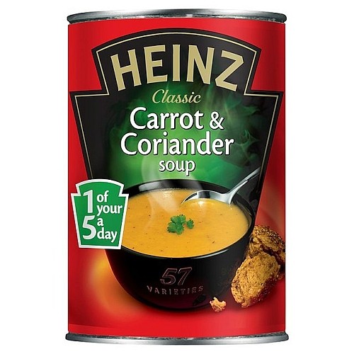 Przejdź do produktu Heinz Classic Carrot & Coriander Soup 400g