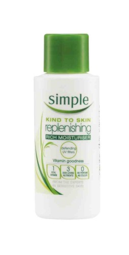 Przejdź do produktu Simple Kind To Skin Replenishing Rich Moisturiser 125ml