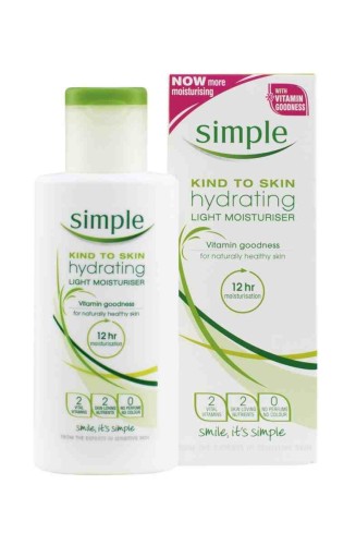 Przejdź do produktu Simple Kind To Skin Hydrating Light Moisturiser 125ml