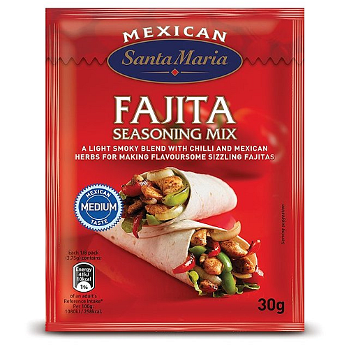 Przejdź do produktu Santa Maria Fajita Seasoning 30g